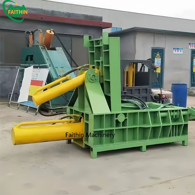 Hydraulic Metal Baling Machine Scrap Metal Recycling Machine Metal Baler