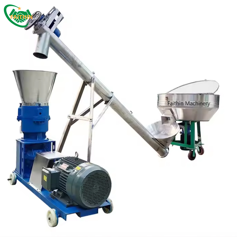 Goat Poultry Chicken Boiler Sheep Animal Chick Live Stock Feed Pellet Product Line 
