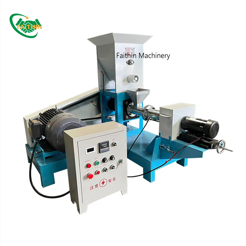 Reliable Home Use Animal Feed Retail Fish Feed Extruder Machine New Engine Floating Fish Pellets For Farms Manufacturing Plants