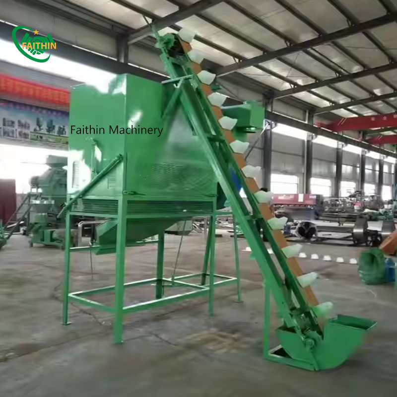 Hot Selling Animal Feed Pellet Cooling Machine Pellet Conveyor Dryer Bucket Conveyor Blower Fan Pellet Cooler