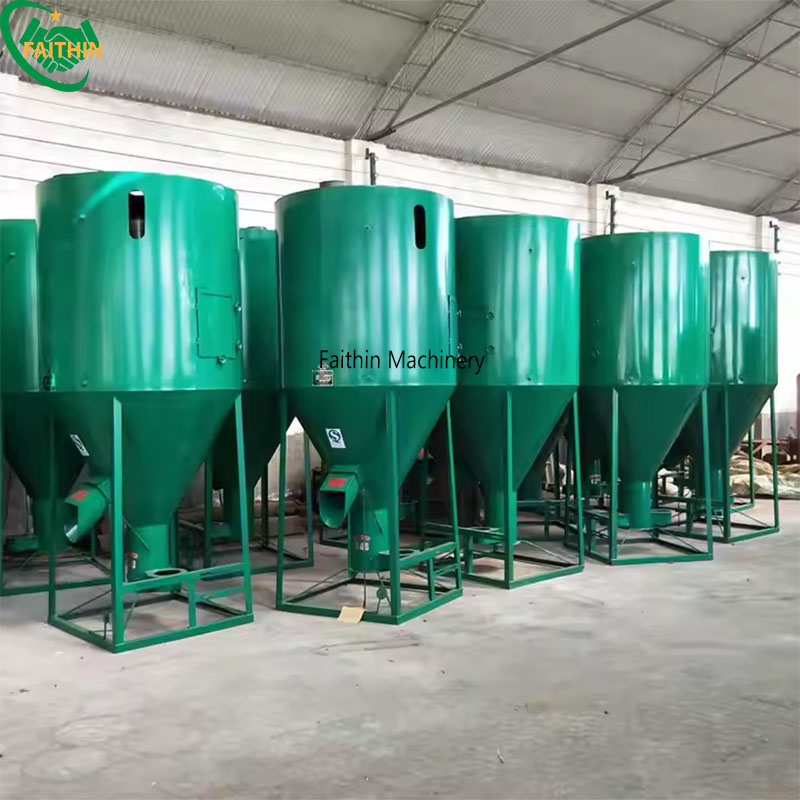 Cow Chicken Horse Cattle Feed Mill Equipment Poultry Feed Grinder And Mixer Feed Crushing Machine
