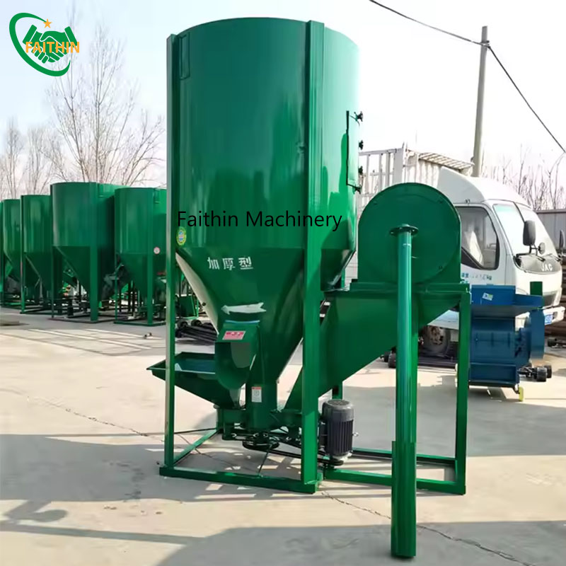 Animal Feed Grinding And Mixing Machine Poultry Feed Processing Machine For Sale