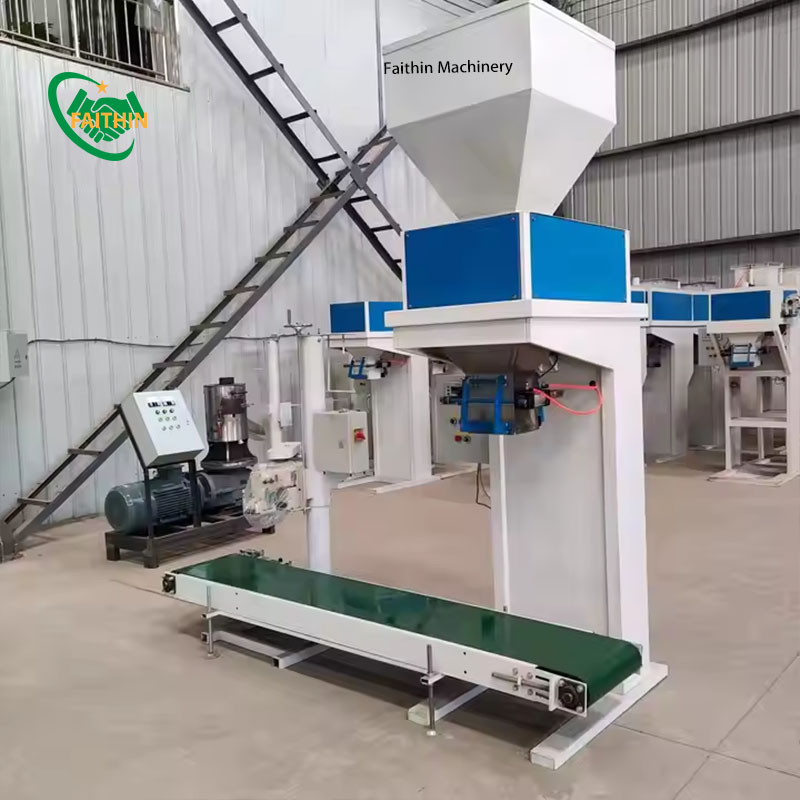 Packing Machine Manufacturer's Ready Supply 5-6 Bags/Minute Open Mouth Bag Packing Machine