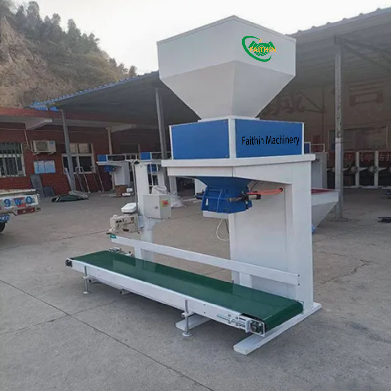 Automatic 5kg 25kg 50kg Washing Powder Flour Food Poultry Feed Sealing Powder Filling Packing Machine