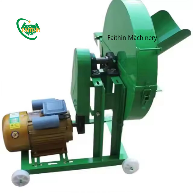 Home Use Banana Tree Crushing Machine Electric Cattle And Sheep Grass Cutting Machine