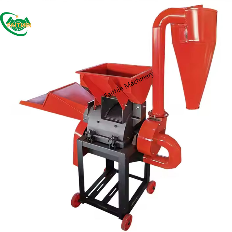 Factory Price Corn Grinder Grass Hay Silage Chopper Green Straw Pulper Machine