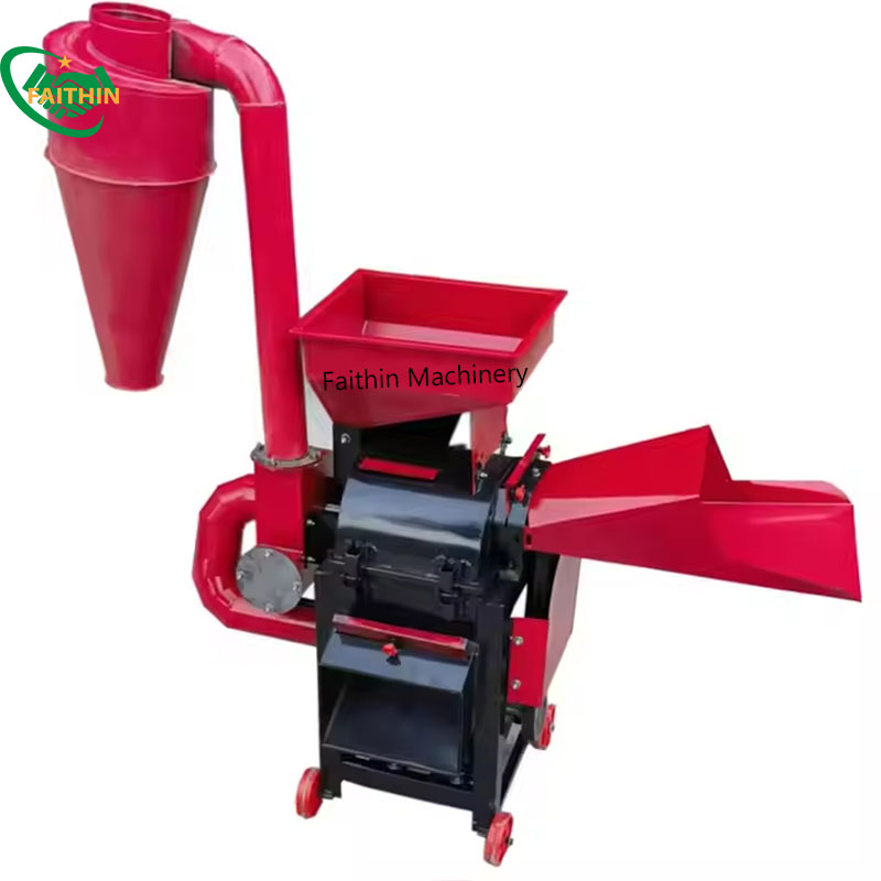 Farm Dry And Wet Chicken Duck And Poultry Feed Forage Grinding Machine Pig Cattle And Sheep Feed Granule Grinding Machine