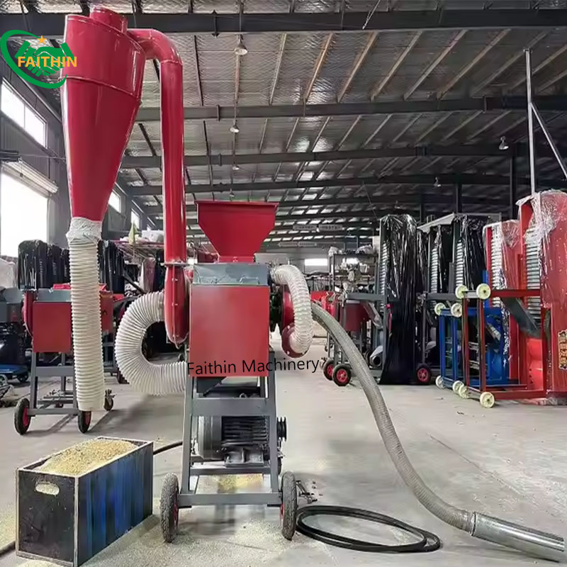 Maize Grinding Machine Corn Grain Milling Machine Animal Feed Hammer Mill Corn Cob Crusher Chaff Cutter Machine