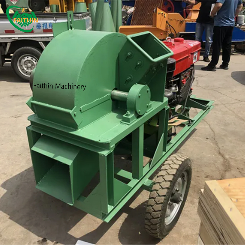 Dry And Wet Dual Use Branches Wood Sawdust Pulverize Straw Mushroom Wood Crusher