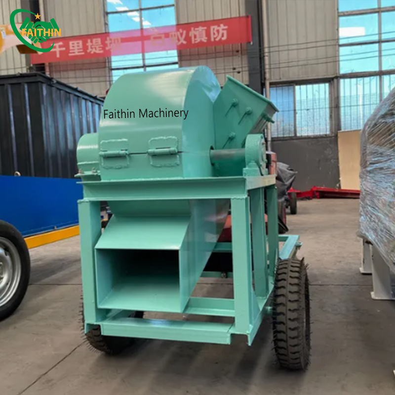 Mushroom Wood Crusher Chipper Sawdust Crusher Machine For Cultivation Wood Crushing Machine 