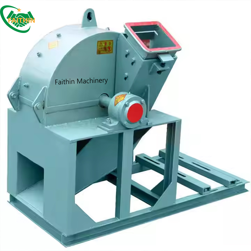 Wood Shredder Chipper Machine Mini Farm Wood Crusher Machine Branch Crushing Machine 