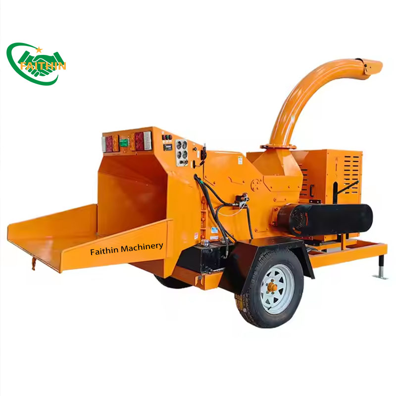 Mobile Wood Crusher Diesel Branch Garden Shredder Wood Chipper Machines - Buy Wood Chipper Portable Diesel Shredder Wood Crusher