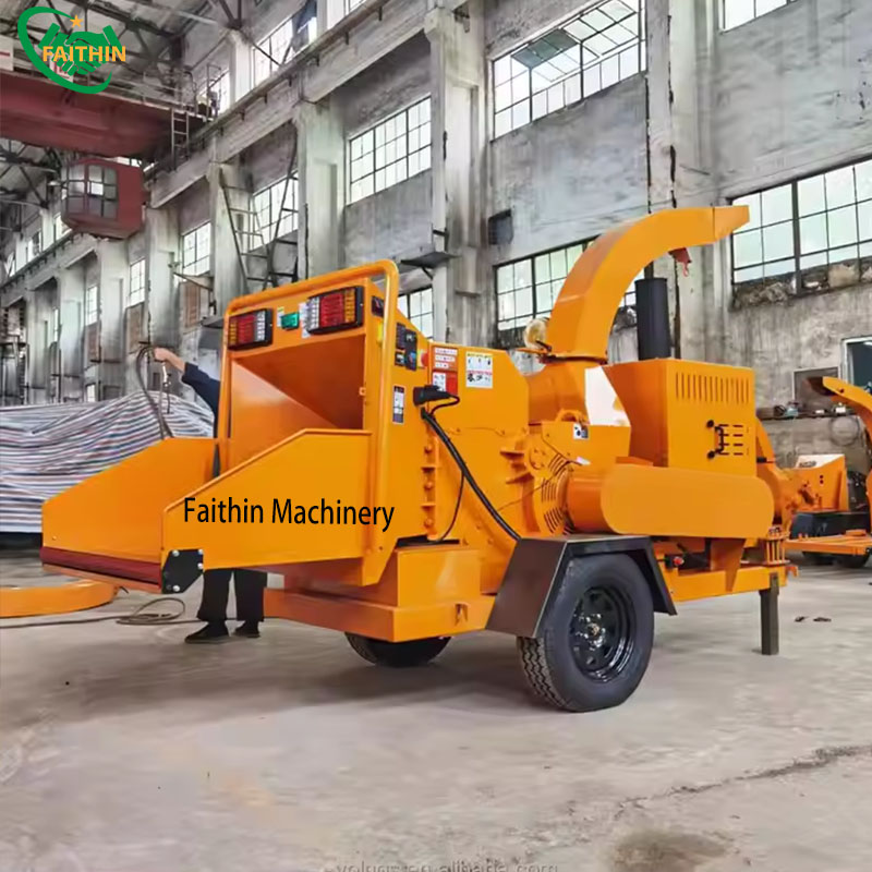 Manufacturing Machine For Small Business Ideas Diesel Mobile Wood Chipping Machine Wood Crusher 