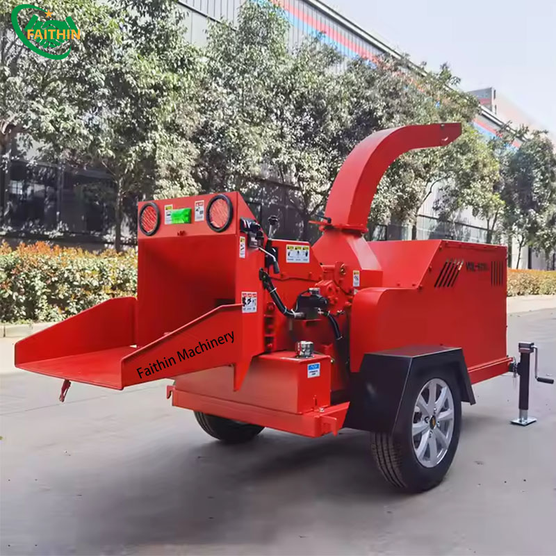 Multifunctional Large And Small Movable Garden Branch Mushroom Bamboo Corncob Wood Crusher Wood Crushing Machine 