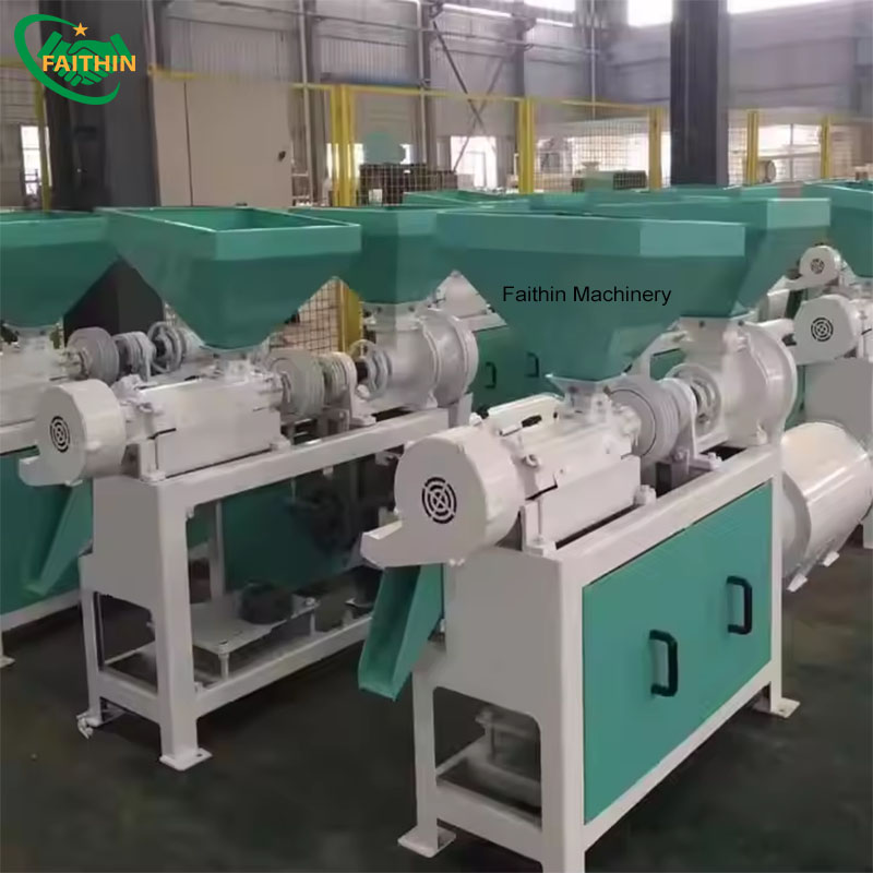 Corn Peeling And Making Grits Machine Wheat Rice Milling Rice Flour Making Machine Corn Grits Making Machine 