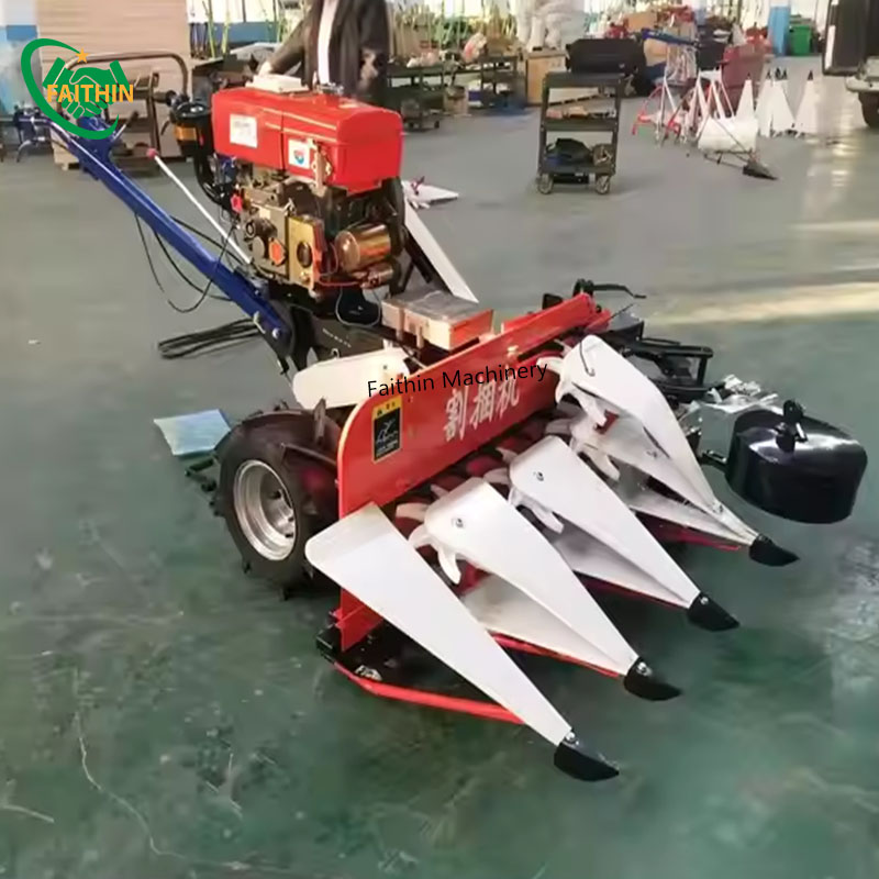 Factory Supply Tractor Mounted Paddy Reaper Cutting Harvester Machine Reaper Cutting Machine 