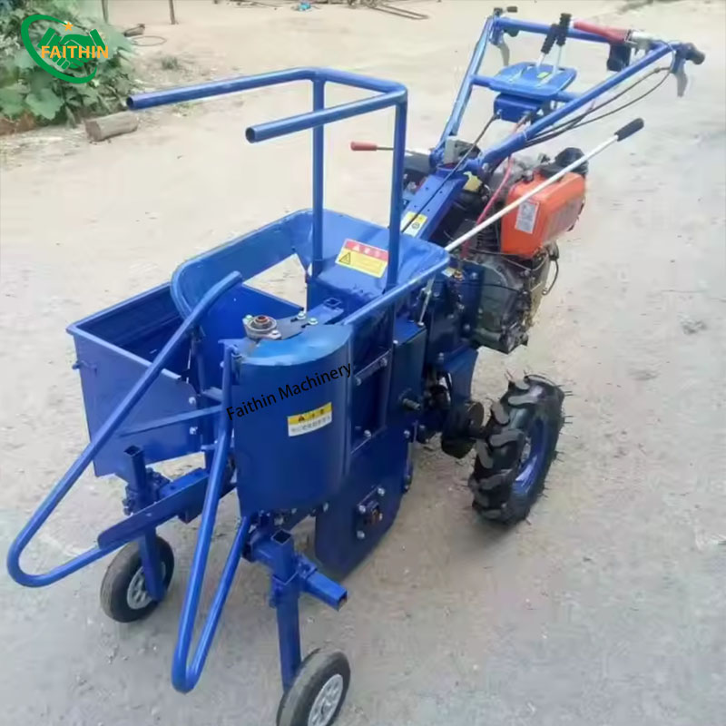 Mini Maize Harvest Machine Corn Cutting Machine Hand Push Corn Reaper Combine Maize Corn Harvester