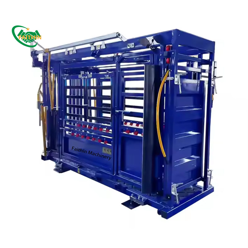 2025 Hot Selling Cattle Farm Livestock Equipment Cattle Restraining Frame 